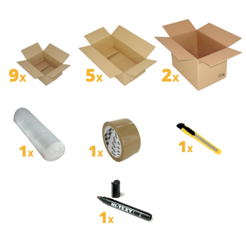 Removal Pack for 1 Bedroom 