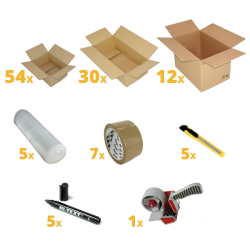 Removal Pack for 5 Bedrooms